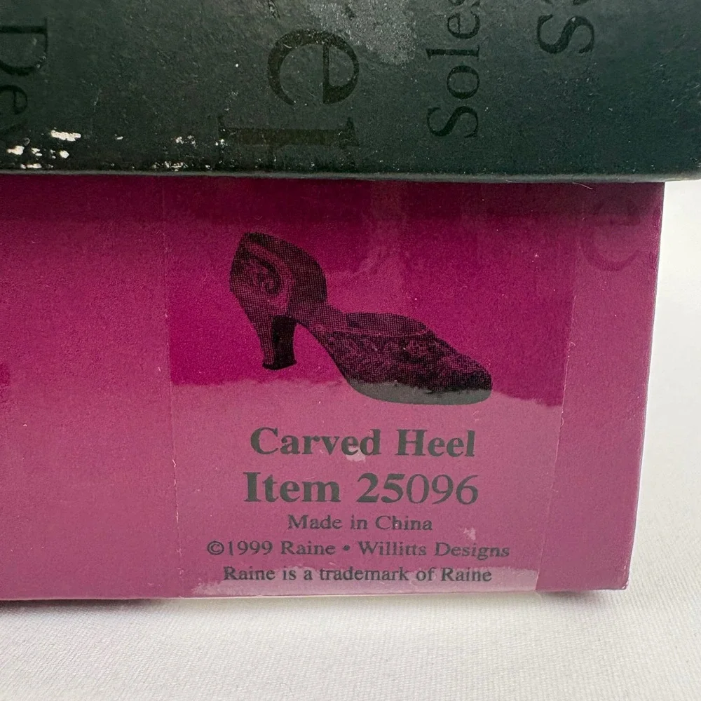 Just The Right Shoe coa box